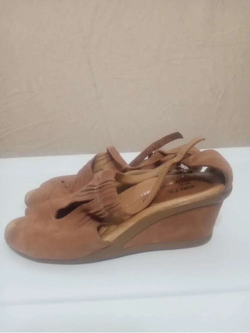Brown Suede Wedge Sandals | Comfortable | Perfect for casual or summer wear